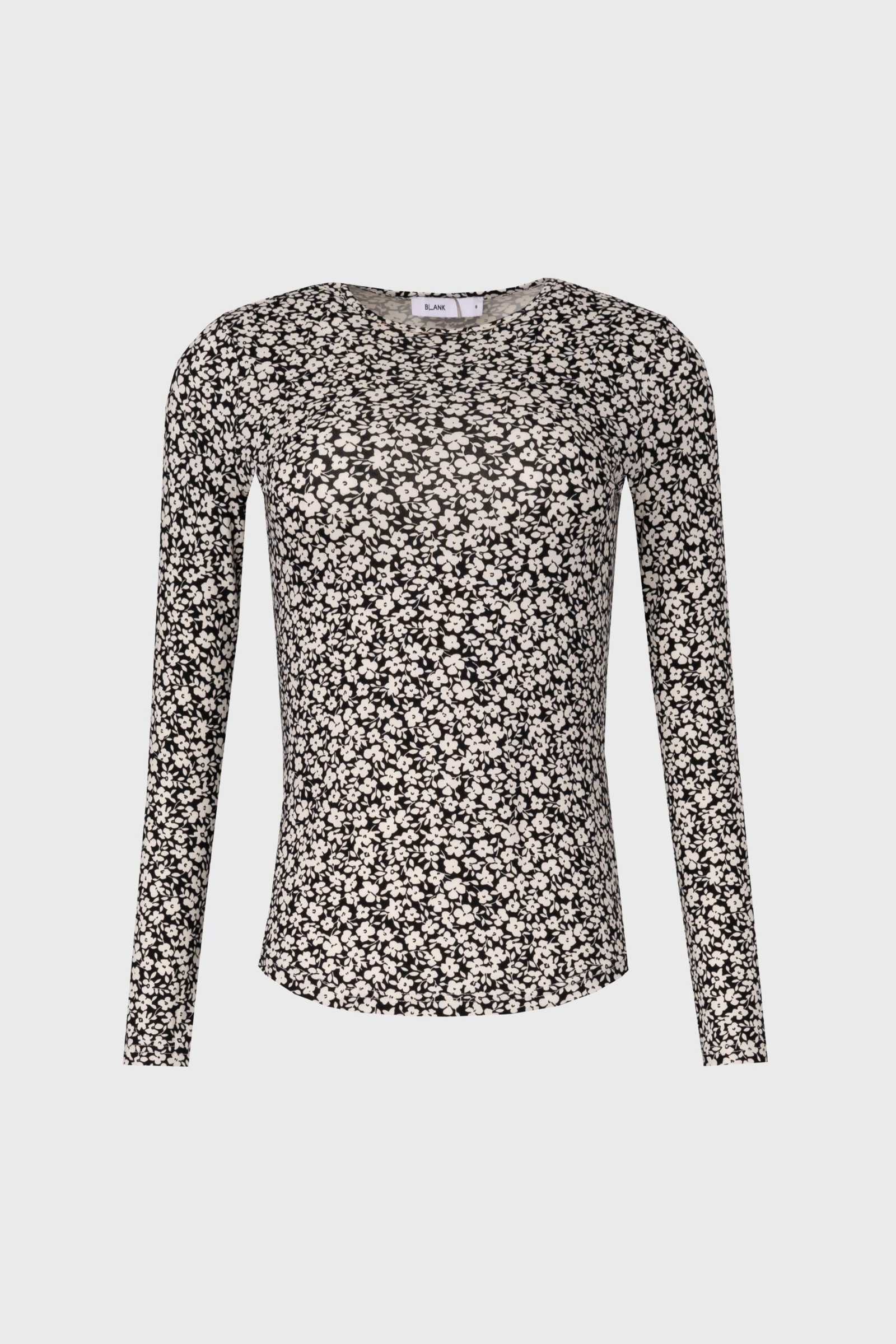 Black & White Printed T-Shirt - Image 5